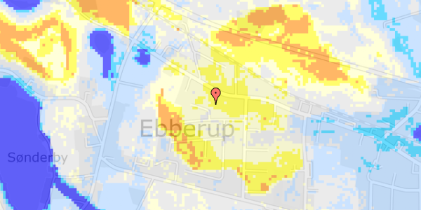 Ekstrem regn på Stubben 6