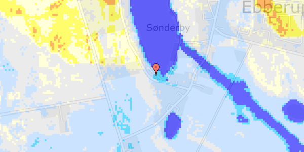 Ekstrem regn på Søvangen 33