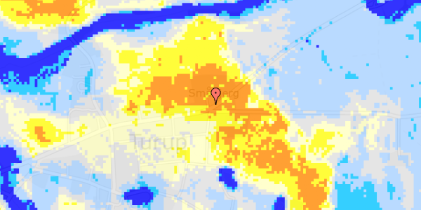 Ekstrem regn på Turupvej 85