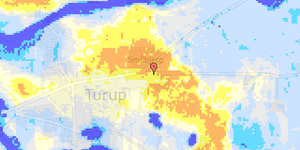 Ekstrem regn på Vedtoftevej 81