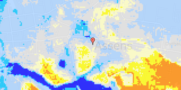 Ekstrem regn på Østerled 4