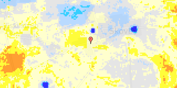 Ekstrem regn på Abildrovej 1