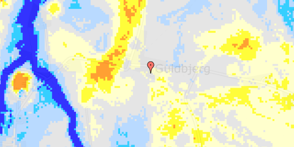 Ekstrem regn på Ejlbyvej 4