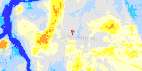 Ekstrem regn på Ejlbyvej 9