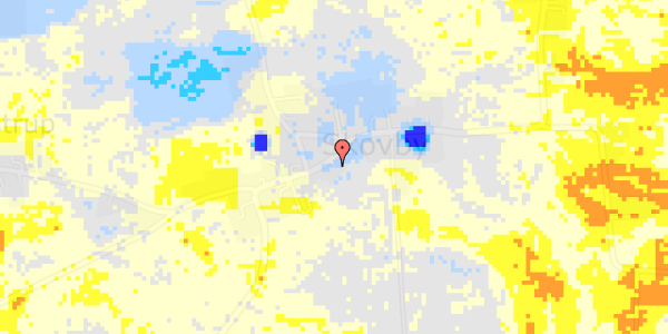 Ekstrem regn på Middelfartvej 69