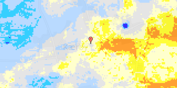 Ekstrem regn på Mosevej 9