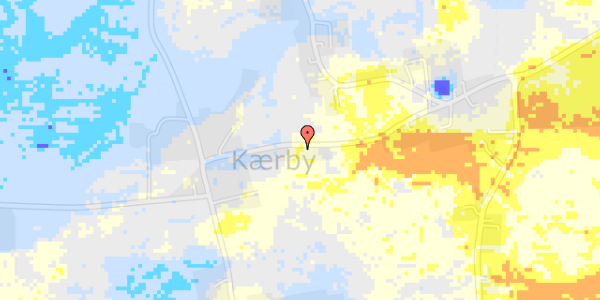 Ekstrem regn på Mosevej 13