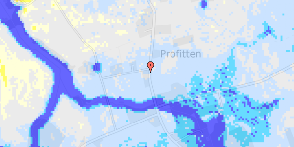 Ekstrem regn på Møllemarksvej 25