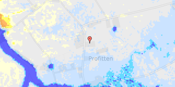 Ekstrem regn på Møllemarksvej 26