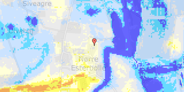 Ekstrem regn på Møllerled 49