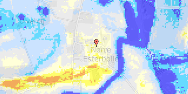 Ekstrem regn på Møllerled 66