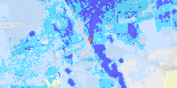 Ekstrem regn på Odensevej 121A, 1. 