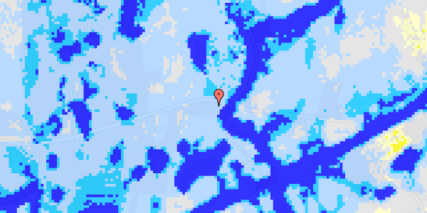 Ekstrem regn på Orelundvej 1