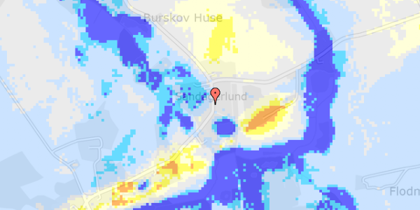 Ekstrem regn på Smidstrupvej 35