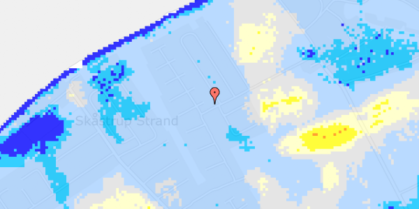 Ekstrem regn på Strandvænget 4