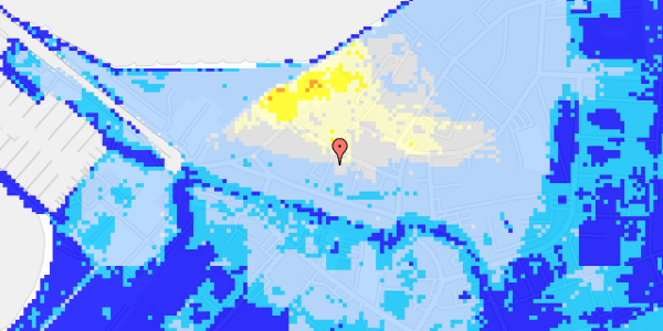 Ekstrem regn på Torvegade 12A