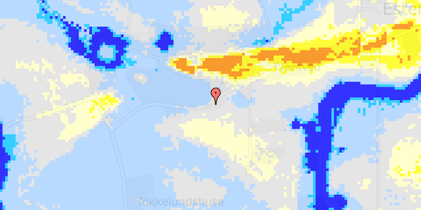 Ekstrem regn på Tyentved 8