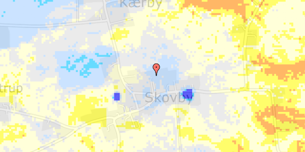 Ekstrem regn på Ømosevej 2B