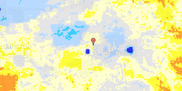 Ekstrem regn på Ømosevej 9