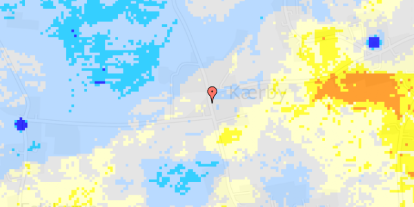 Ekstrem regn på Ømosevej 15