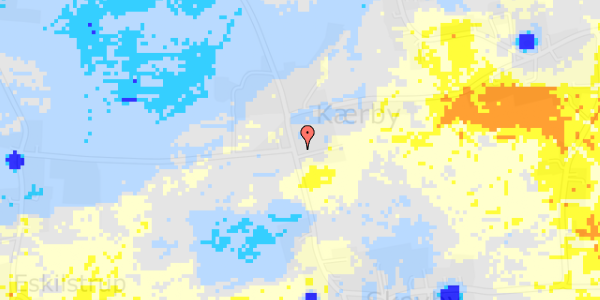 Ekstrem regn på Ømosevej 20