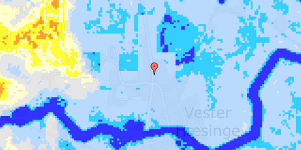 Ekstrem regn på Birkevej 77