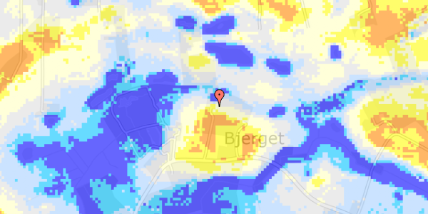 Ekstrem regn på Bjergvejen 61