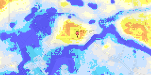 Ekstrem regn på Bjergvejen 65