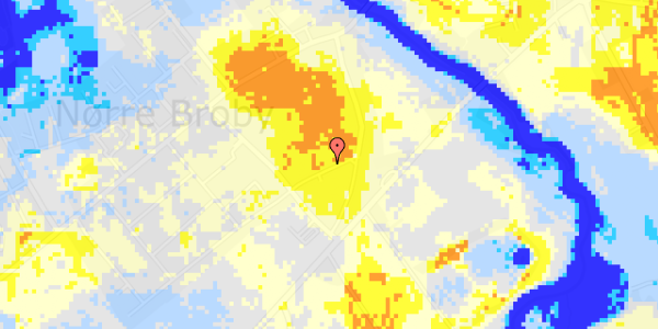 Ekstrem regn på Dæmningen 4