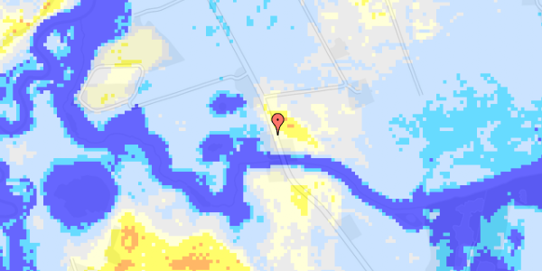 Ekstrem regn på Fåborgvej 18