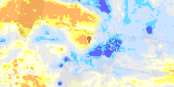 Ekstrem regn på Håstrupvej 1