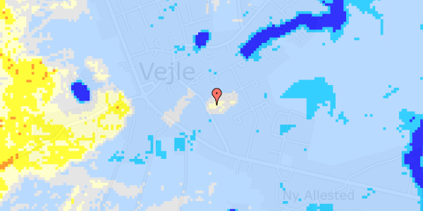 Ekstrem regn på Kirkevej 15