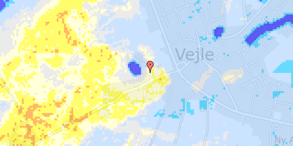 Ekstrem regn på Kærvej 4