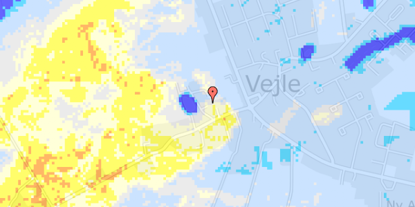 Ekstrem regn på Kærvej 6