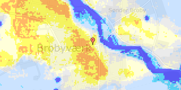 Ekstrem regn på Marsk Billesvej 22, 1. 