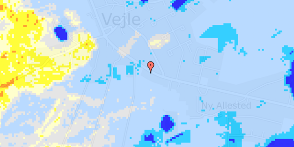 Ekstrem regn på Nygade 11