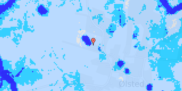 Ekstrem regn på Nørregårdsvej 19