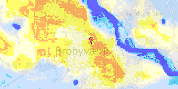 Ekstrem regn på Pontoppidansvej 6