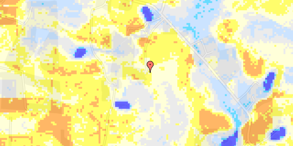 Ekstrem regn på Præsteskovvej 7