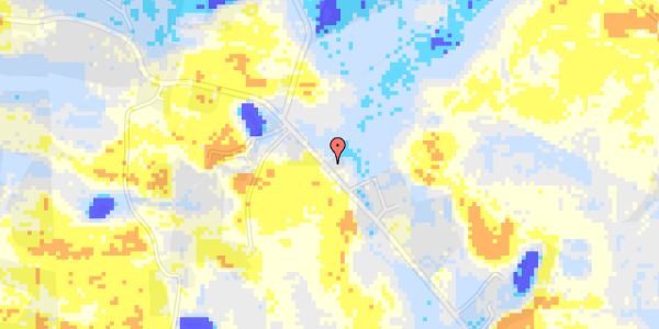 Ekstrem regn på Præsteskovvej 8