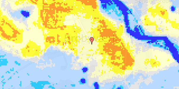 Ekstrem regn på Skovvej 1