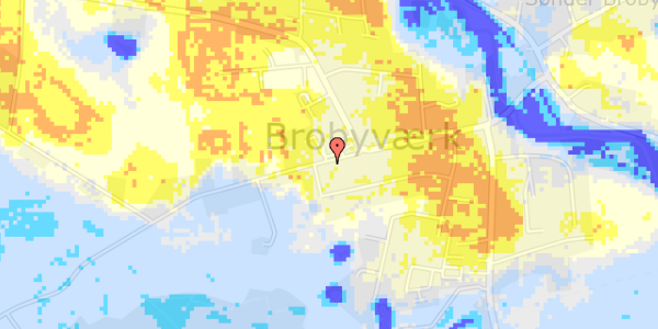 Ekstrem regn på Skovvej 7