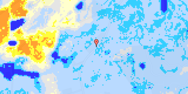 Ekstrem regn på Stensbjergvej 20