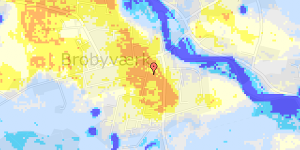 Ekstrem regn på Stålbjergvej 5