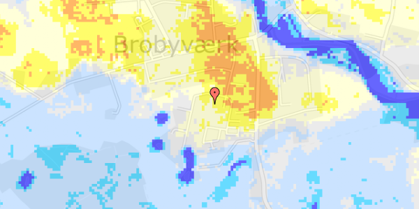 Ekstrem regn på Stålbjergvej 18G