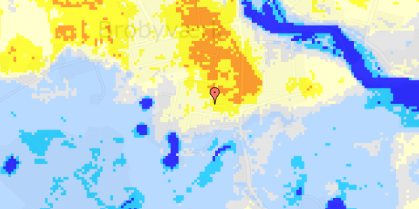 Ekstrem regn på Stålbjergvej 22