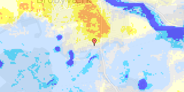 Ekstrem regn på Stålbjergvej 33