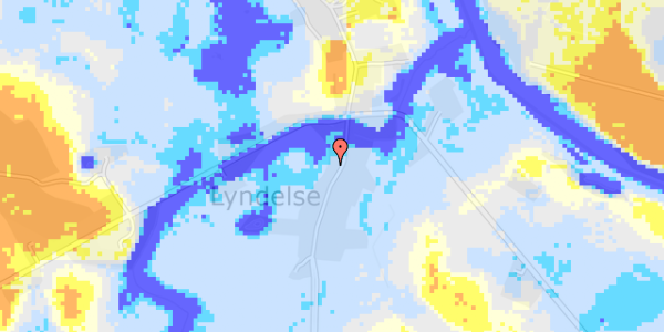 Ekstrem regn på Søndergade 2