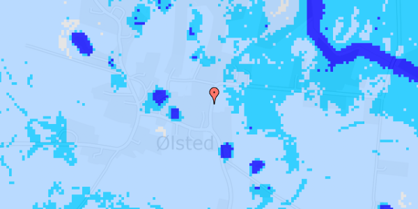 Ekstrem regn på Ølstedgårdsvej 7A