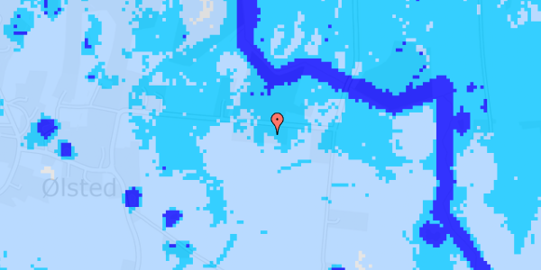 Ekstrem regn på Ølstedgårdsvej 10